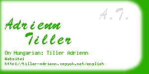 adrienn tiller business card